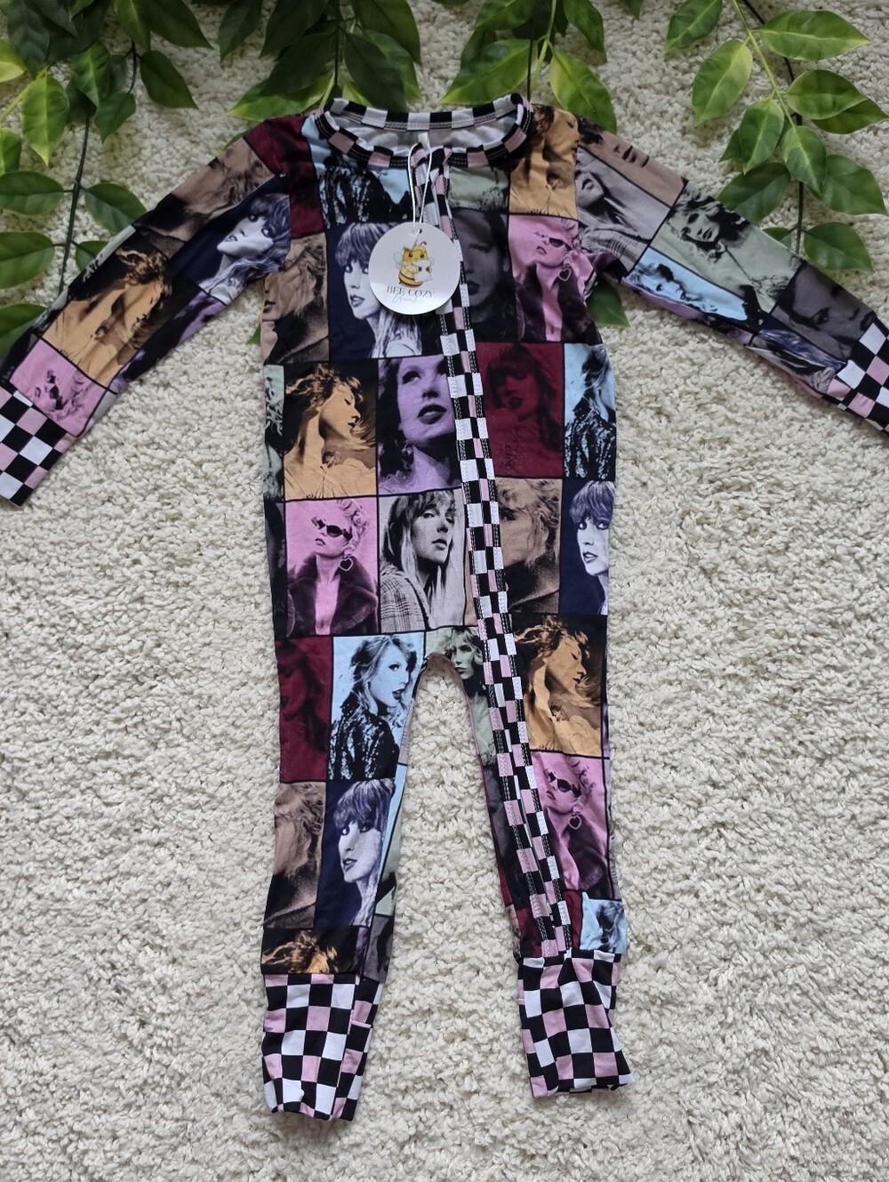 Unisex Baby Taylor Swift Patchwork Sleeper (12-18 Months)